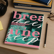 Breathe Deep Wellness Journal - Citation Motivatio
