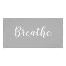 Breathe Poster