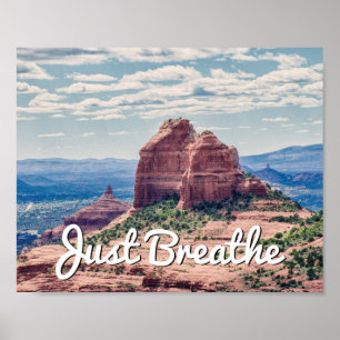 Breathe Sedona Arrière - plan   Poster