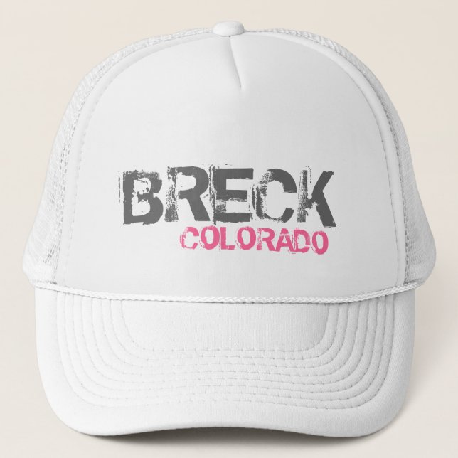 Breck Colorado simple casquette blanc (Devant)