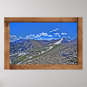 Breckenridge Colorado affiche des pics de neige