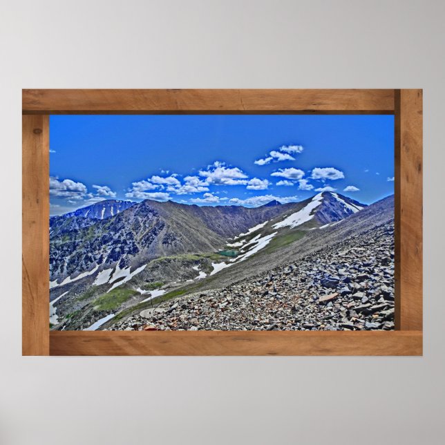 Breckenridge Colorado affiche des pics de neige (Devant)