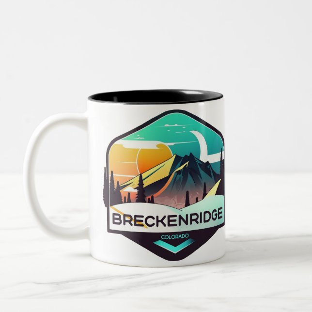 Breckenridge Ski Mug - Parfait pour les amateurs d (Gauche)
