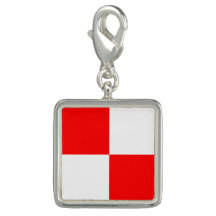Lettre de code nautique de signe de drapeau U