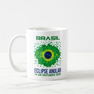 Brésil annuel Eclipse café Mug