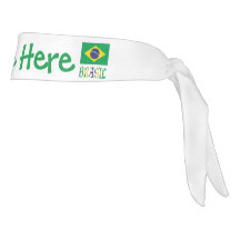 Brésil Drapeau du Brésil Vert Personnalisé