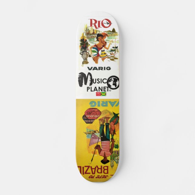 BRÉSIL RIO  Skateboard (Recto)