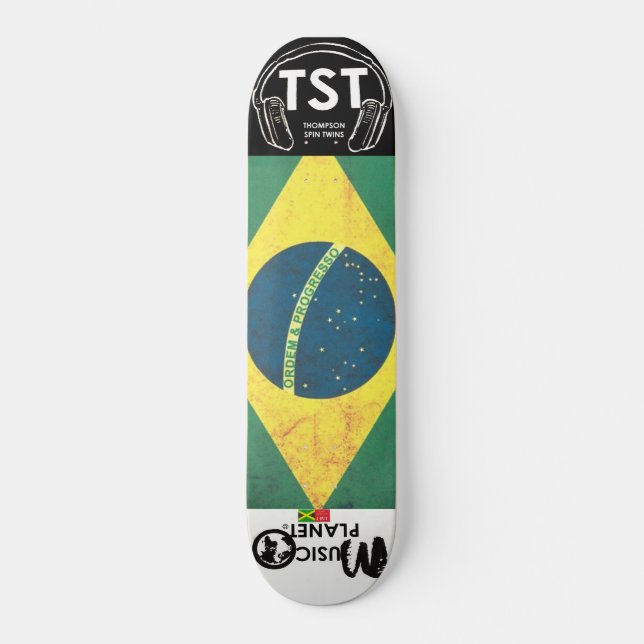 BRÉSIL / TST Skateboard (Recto)