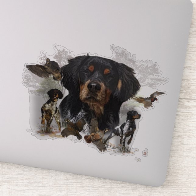 Bretagne française, Autocollant d'art (Détail)