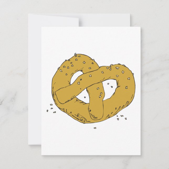 bretzel chaud salé (Devant)