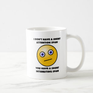 Brève période intéressante amusante Mug