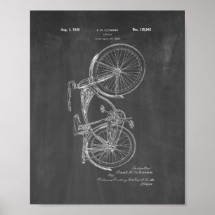 Brevet de bicyclette de Schwinn - tableau