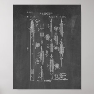 Brevet de stylo fontaine - Tableau de bord