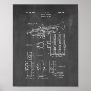 Brevet d'instrument de musique - tableau