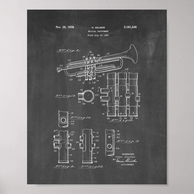 Brevet d'instrument de musique - tableau de bord (Devant)
