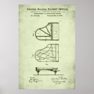 Brevet - Piano - Poster