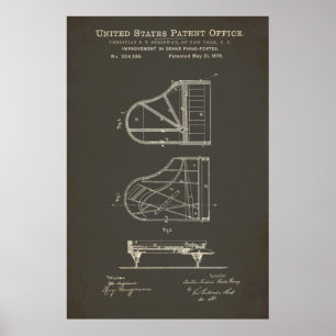 Brevet - Piano - Poster