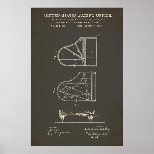 Brevet - Piano - Poster (Devant)