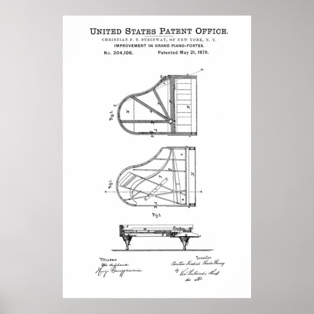 Brevet - Piano - Poster (Devant)