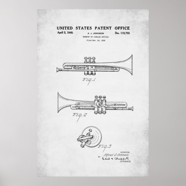 Brevet - Trumpet - Poster (Devant)