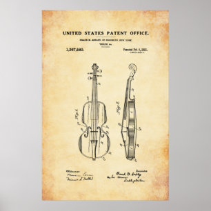 Brevet - Violon - Affiche