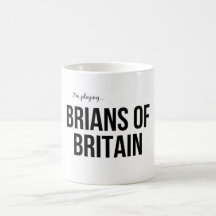 Brians de tasse de classique de la Grande-Bretagne