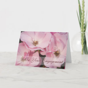 Briar Rose ・ Engagement Carte congratulation