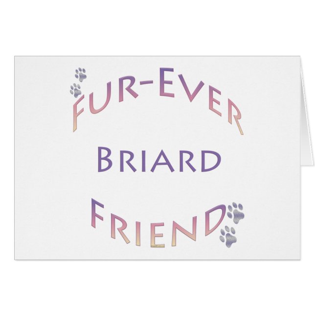 Briard Furever (Devant horizontal)