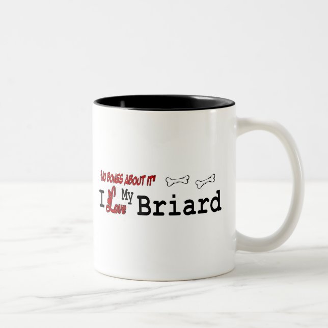 Briard (I Love) Mug (Droit)