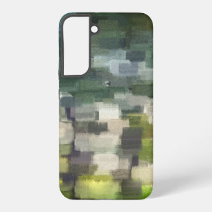 Brick Abstrait Été Vert Samsung Galaxy Coque