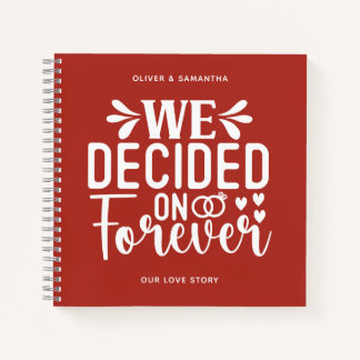 Brick Feu Nous Avons Décidé Sur Carnet Forever