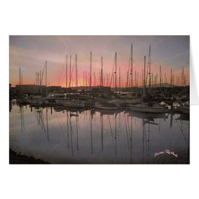 Brickyard /Cove Marina at Sunset (Devant horizontal)