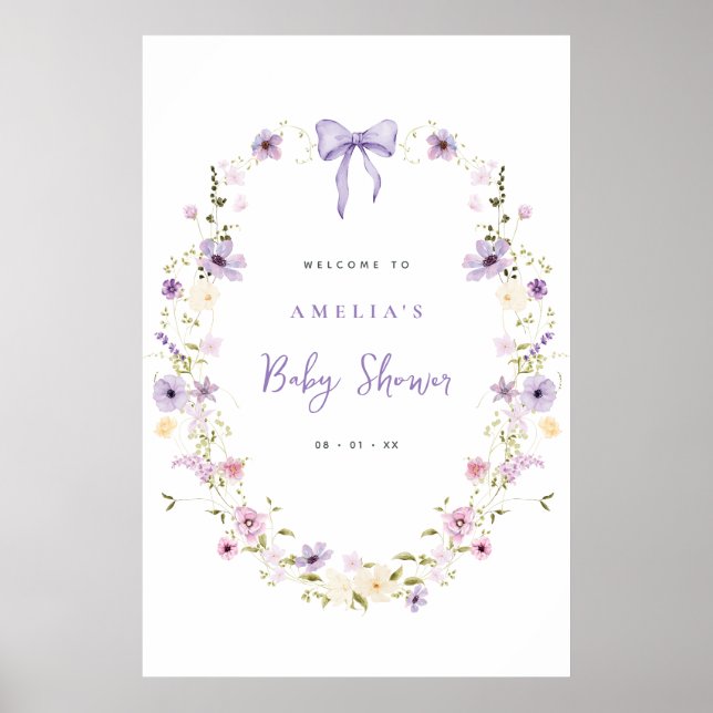 Bridal Brunch Welcome Sign Poster Download (Devant)