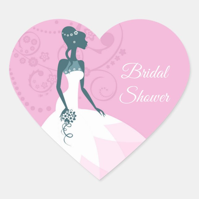 Bridal Shower Stickers (Devant)