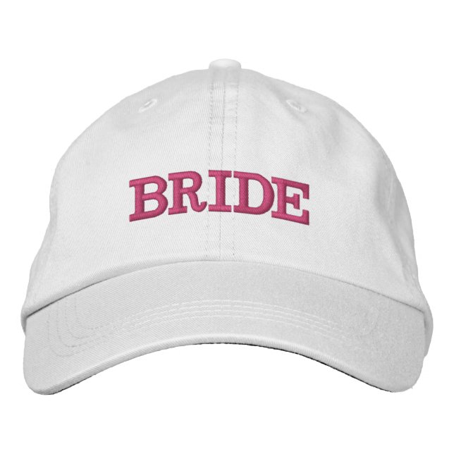 BRIDE BACHELORETTE CASQUETTE DE BASEBALL (Devant)