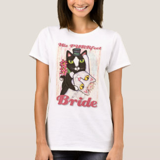 BRIDE Chat Mariage Couple femme T-Shirt