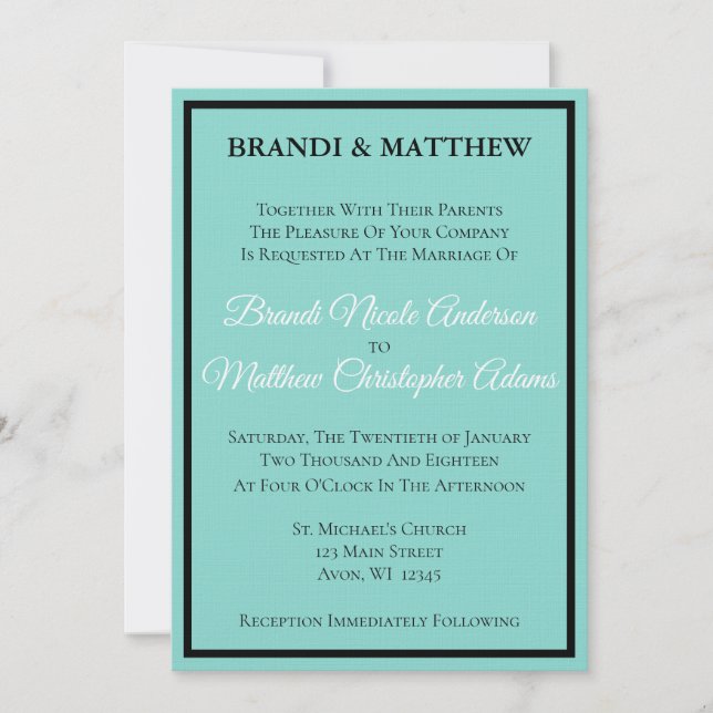 Bride & Co Mariage Suite Cérémonie moderne (Devant)