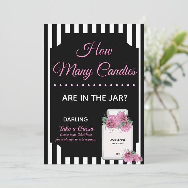 BRIDE Couture Thème Party Combien de baisers jeu (Debout devant)