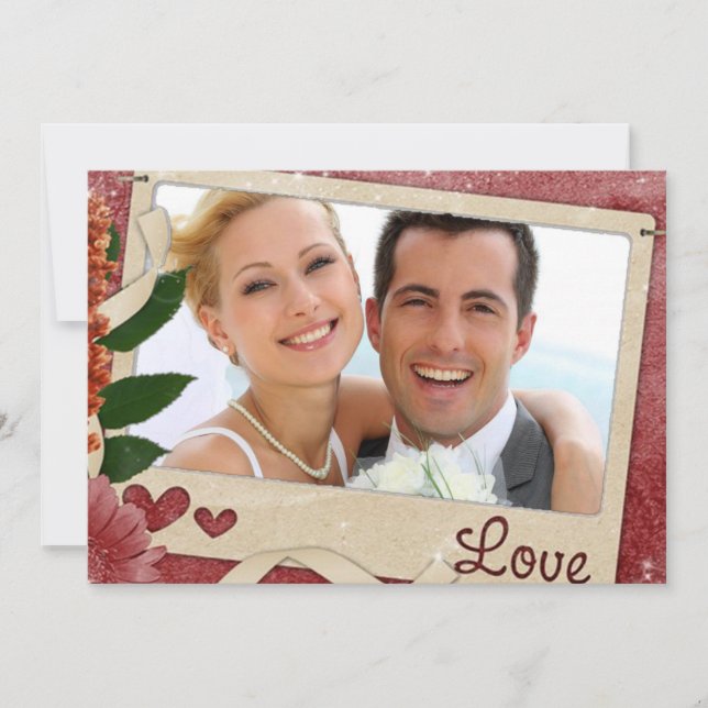 Bride et pièce personnalisée (Devant)