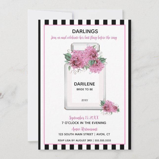 BRIDE Fête des mariées de style parisien (Devant)