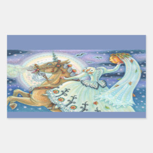 BRIDE OF SLEEPY HOLLOW, UNICORN STICKERS SHEET Rec