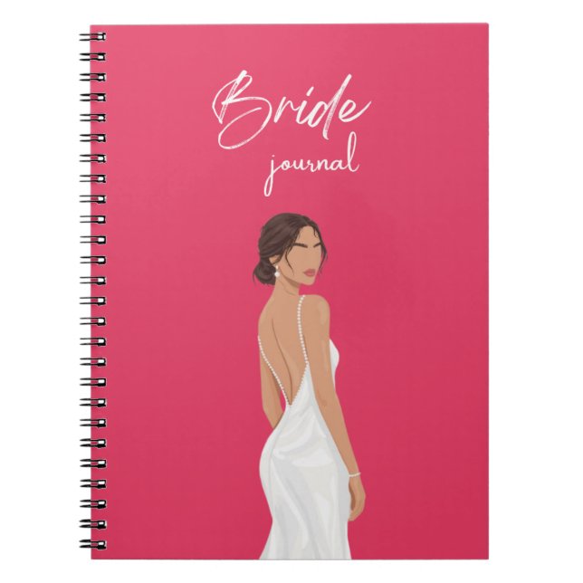 Bride To Be Journal for Wedding Ideas and Notes (Devant)