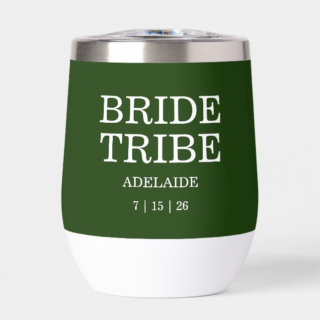 Bride Tribe Bridal Party Hunter Green (Avant)