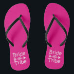 Bride Tribe drôle Bridesmaies tongs flops<br><div class="desc">Bride Tribe drôle Bridesmaies tongs flops</div>