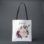 Bridesmaid Cadeau Sac fourre-tout personnalisé Bou<br><div class="desc">Offrez ce charmant sac fourre-tout personnalisé aux dames qui vous ont soutenu dans ce voyage! Ils aimeront votre attention ! Modifiez facilement le nom et ajoutez à votre panier!</div>