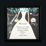 Bridesmaid préfère la boîte à bijoux en laque noir<br><div class="desc">Mariage Black Lacquer Keepsaké Personnalisé Designer Boîte à bijoux personnalisée ou Boîte à mémoire Elégant Unique Mariage Anniversaire</div>