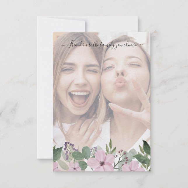 Bridesmaid Proposal with Selfie on Floral Garland (Devant)