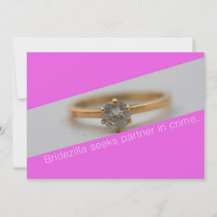 Bridezilla cherche un partenaire dans le crime....