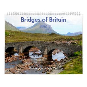 Bridges of Britain 2026 Calendrier