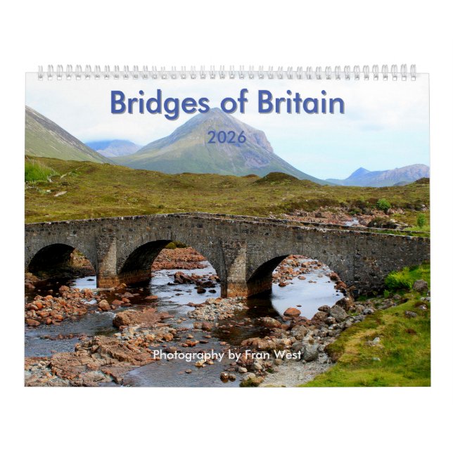 Bridges of Britain 2026 Calendrier (Protection)